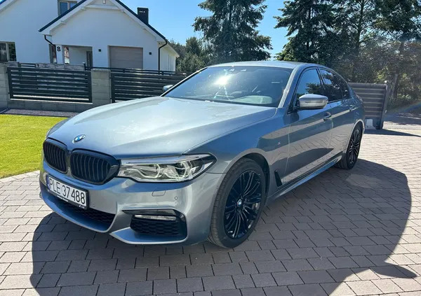 samochody osobowe BMW Seria 5 cena 159000 przebieg: 117000, rok produkcji 2018 z Leszno